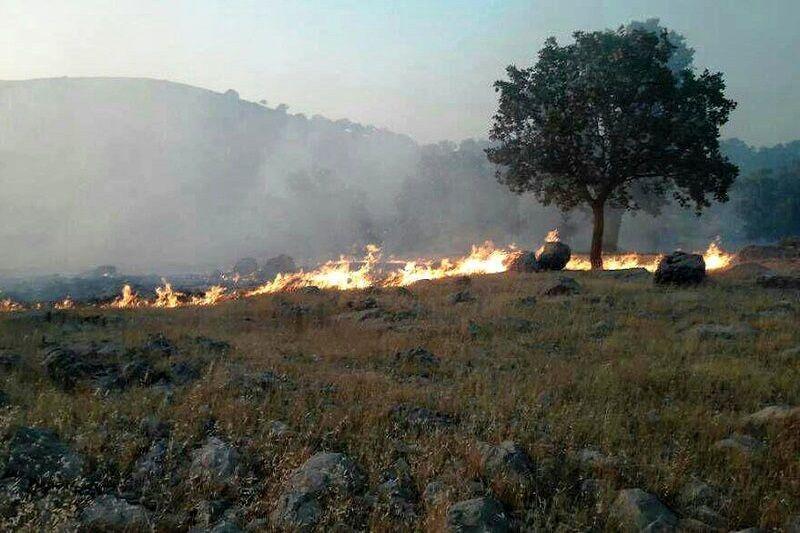 خبرنگاران آتش سوزی مراتع و مزارع دهدز مهار شد خبرنگاران آتش سوزی مراتع و مزارع دهدز مهار شد
