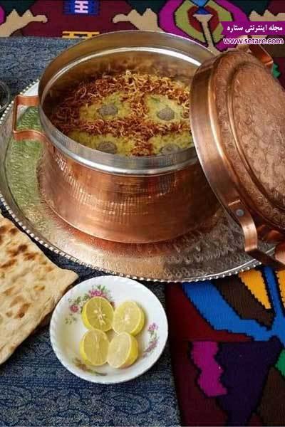 طرز تهیه آش سبزی شیرازی (آش سبزی صبحانه)